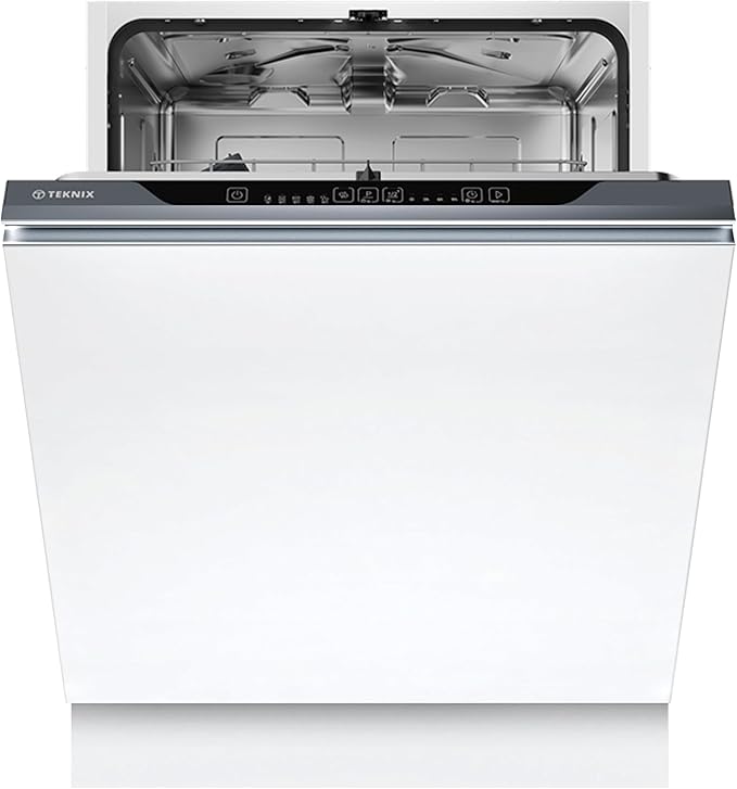 Teknix TXBD600 - White Full Size Dishwasher - 13 Place Settings