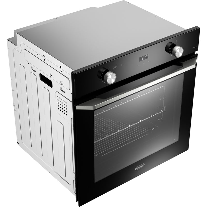 DeLonghi DSG10NL - Black Single Oven - 70L Capacity - A Energy Rating