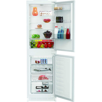 Indesit KINS 1261B4 UK - White Integrated Fridge Freezer - 265L - 50/50 Split