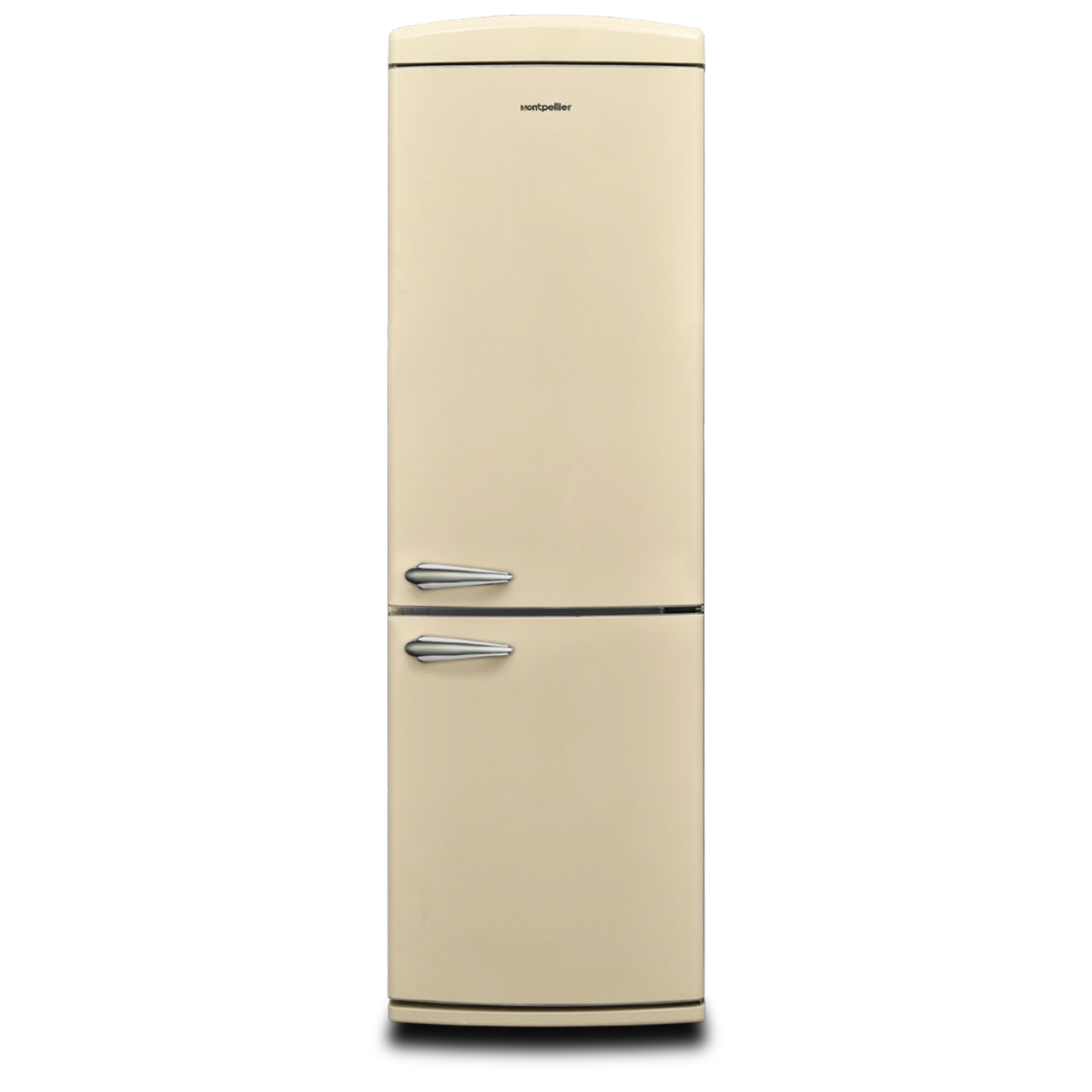 Montpellier MAB190C - Cream Fridge Freezer - 295L - E Energy