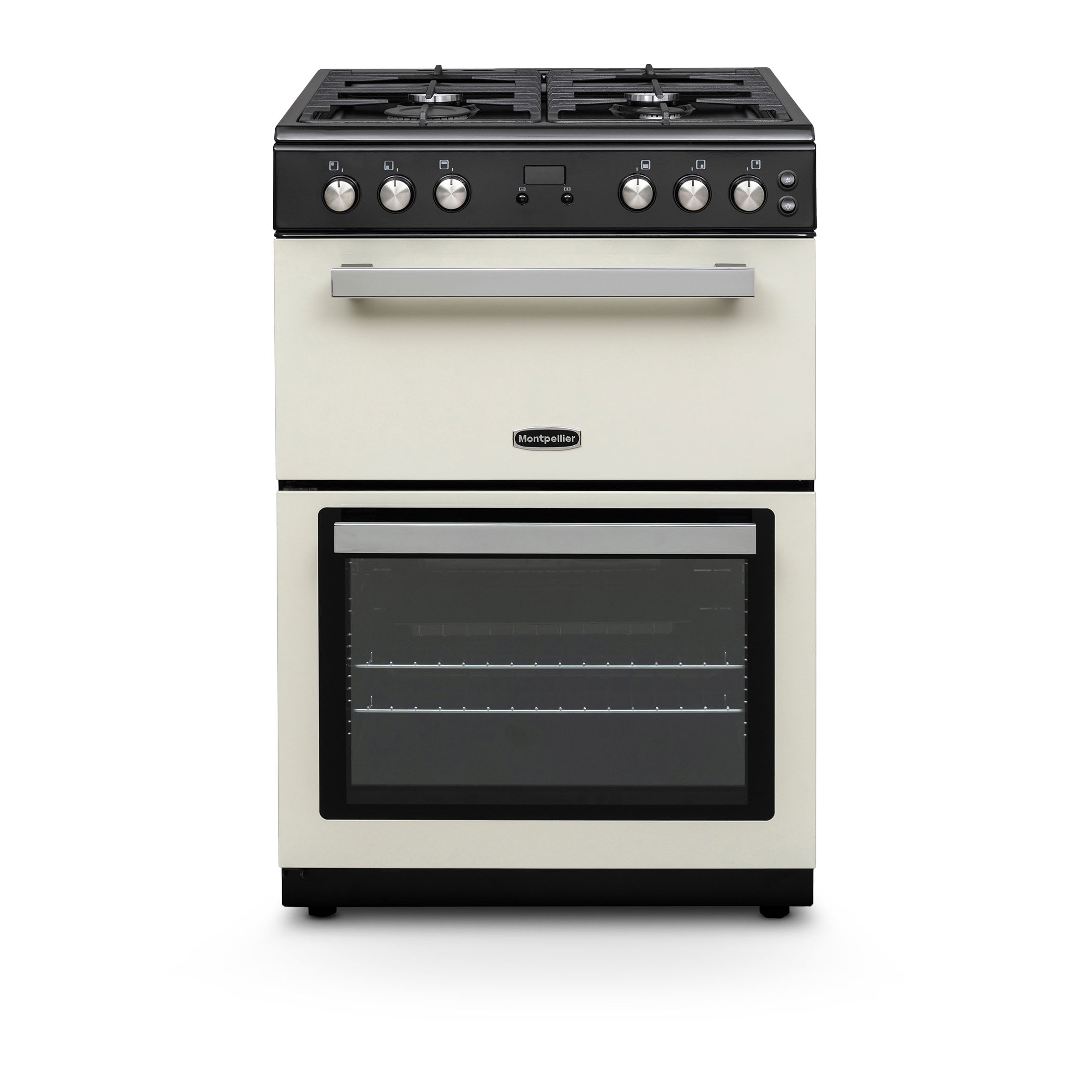 Montpellier MMRG60C Cream 60cm Mini Range Gas Cooker Double