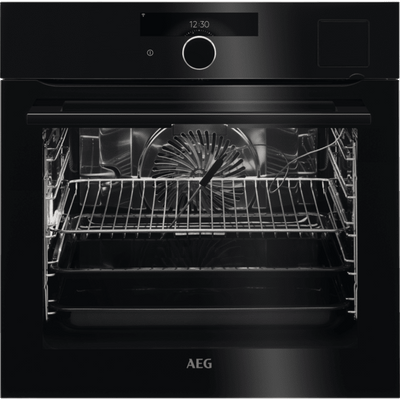 AEG BSK999330B - Black Built-In Single SteamPro Oven - 70L - A Energy