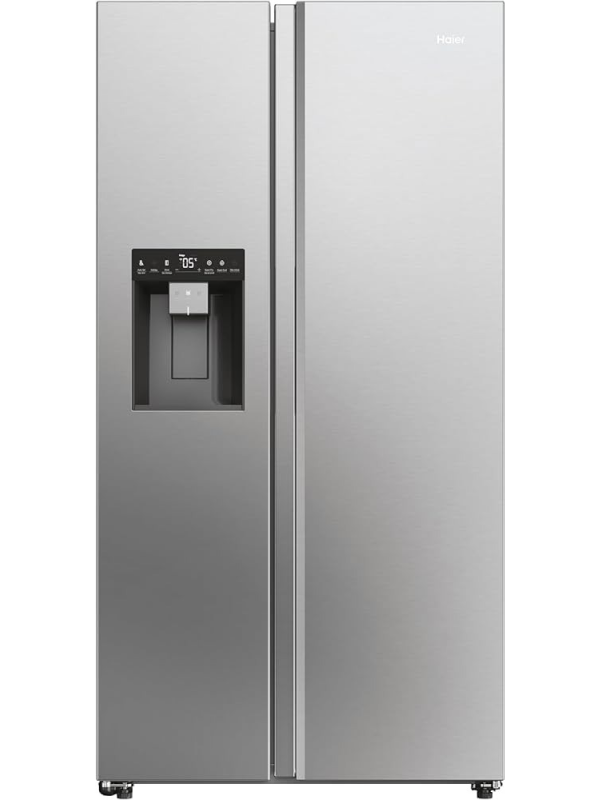 Haier HSW59F18DNMM - Side By Side Frost Free Fridge Freezer - D