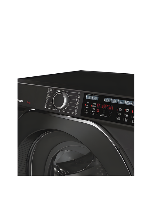 Hoover HW 410AMBCB/1-80 - Black 10KG Washing Machine - 1400 RPM - A energy