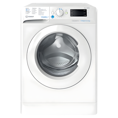 Indesit BWE 81496 XWV UK Freestanding 8kg 1400 Spin Washing Machine - A Rated