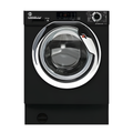 Hoover HBDS495D1ACBE-80 - Black & Chrome 9KG Washer Dryer - 1400 RPM - E energy