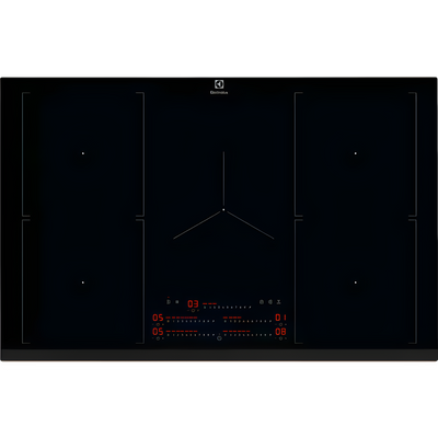 Electrolux EIV84550 - Black Induction Hob - 80cm - 5 Zones