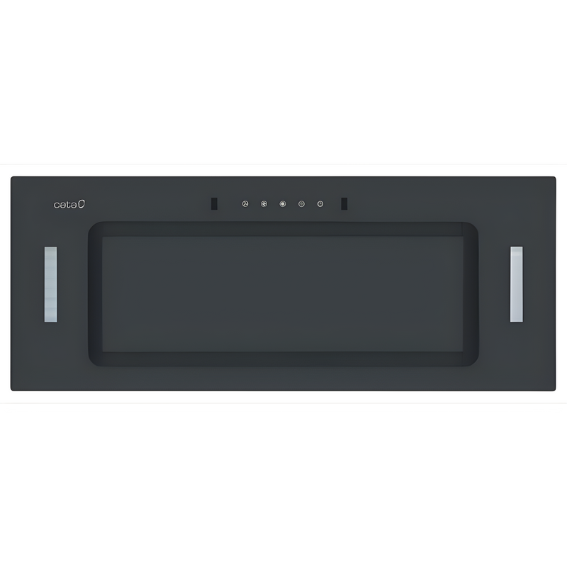 Cata CATICON75BK - Black Glass 75cm Canopy Hood - Gesture Control - A+ Energy