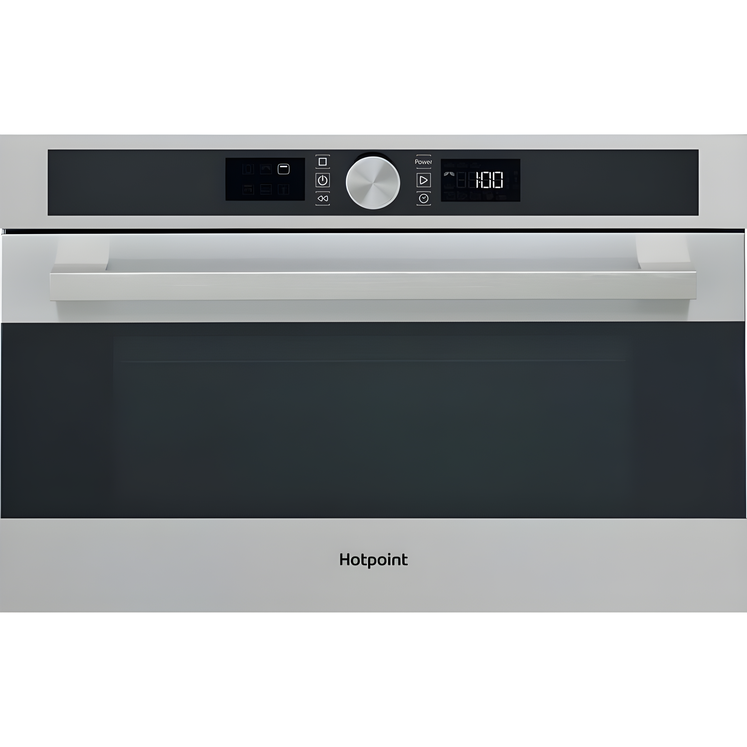 Hotpoint MD 554 IX H - Stainless Steel Built-in Microwave - 31L