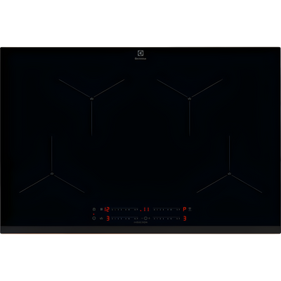 Electrolux LIS824 - Black Induction Hob - 80cm - 4 Zones