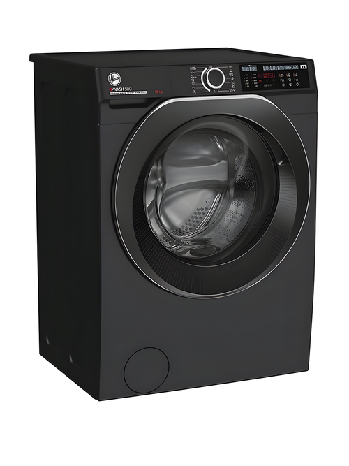 Hoover HW 410AMBCB/1-80 - Black 10KG Washing Machine - 1400 RPM - A energy