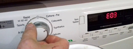 How to fix error e08 on hoover washing machine