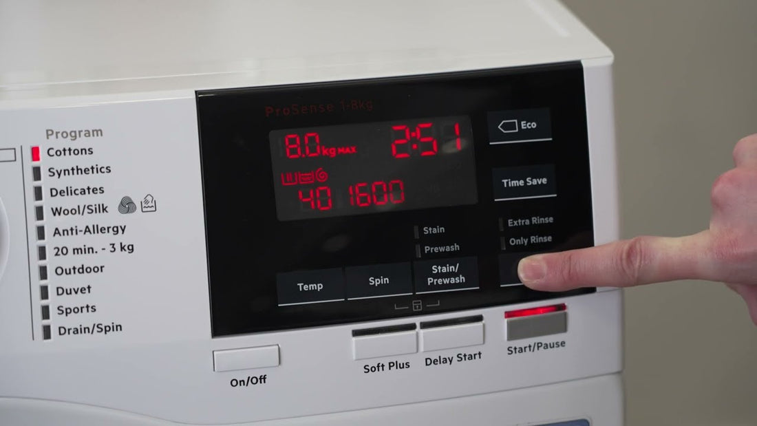 How to unlock and reset your AEG 7000 washing machine