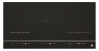 De Dietrich DPI7876X - Black 80cm 5 Zone Induction Hob - 10 Safety Functions