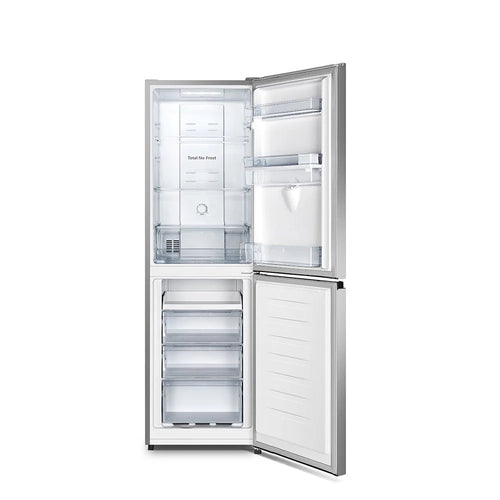 Teknix FFH1825WS/E - Silver Fridge Freezer - 256L Total Capacity - E Energy Rating