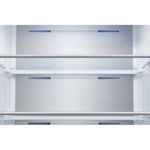 Teknix TH60TLBIX - Black Steel Finish 370L Larder Fridge - 185.5cm x 65.1cm x 59.5cm - D Energy Rating - Display
