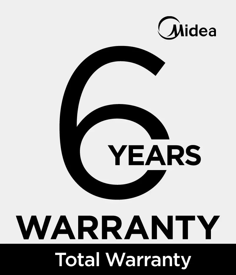 Midea MDRF692FIC46 - Inox American Fridge Freezer - 516L - C Energy Rating