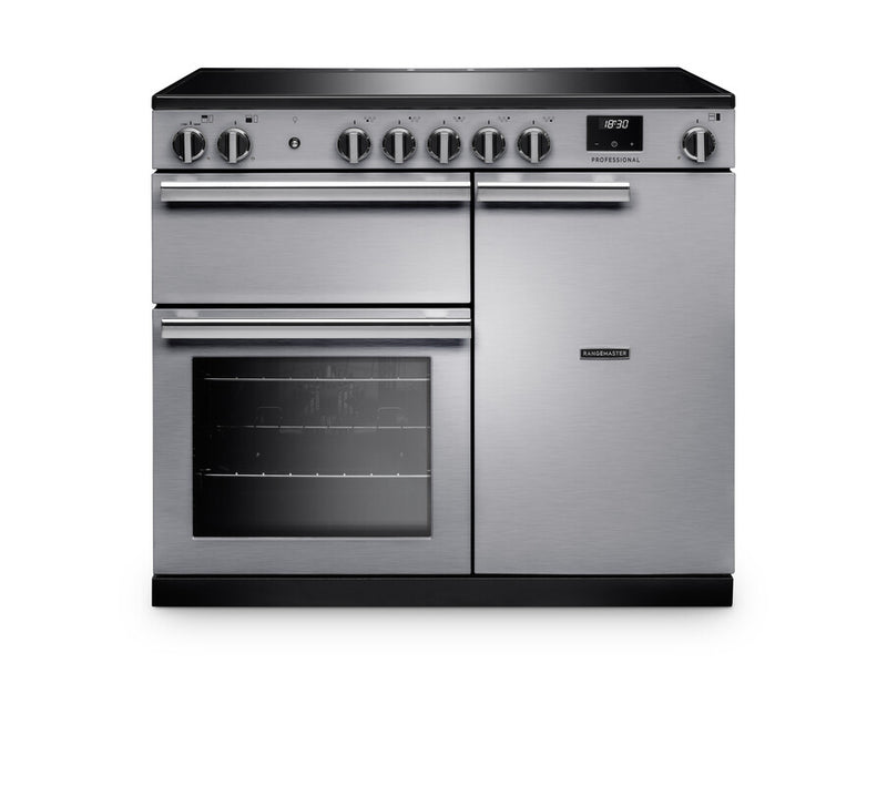 Rangemaster PR100EISTST/CM1 - Stainless Steel Range Cooker - 5 Zones - A energy