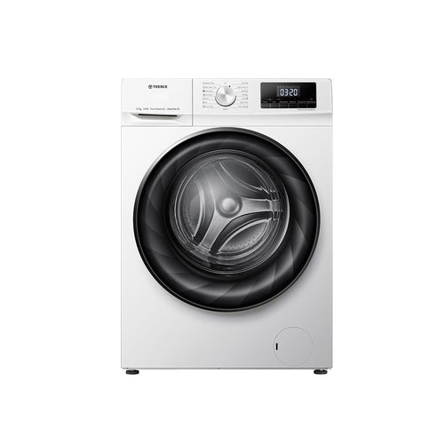 Teknix TKW12142HW - White Freestanding 12KG Washing Machine - 1400 RPM - A energy