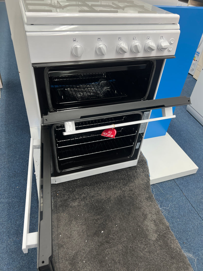 Statesman GDL60W2 - White 4 Zone Gas Cooker - Manual cleaning - A+ energy - Unboxed