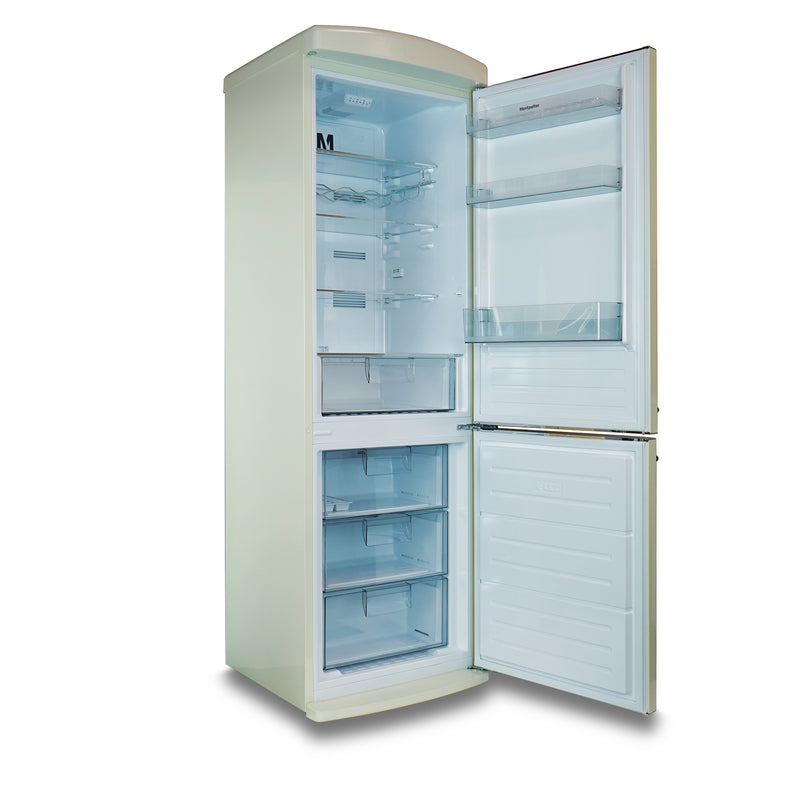 Montpellier MAB190C - Retro Cream Fridge Freezer - 295L - E Energy