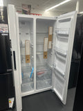Montpellier MSBS442W - White American Style Side by Side Fridge Freezer - 442L Capacity - E Energy Rating - Unboxed