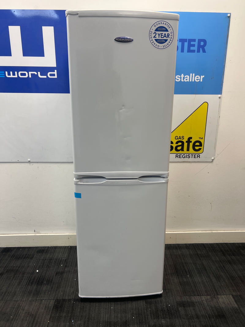 Iceking IK8951EW - White Freestanding 50/50 Manual Defrost Fridge Freezer - E energy - Unboxed