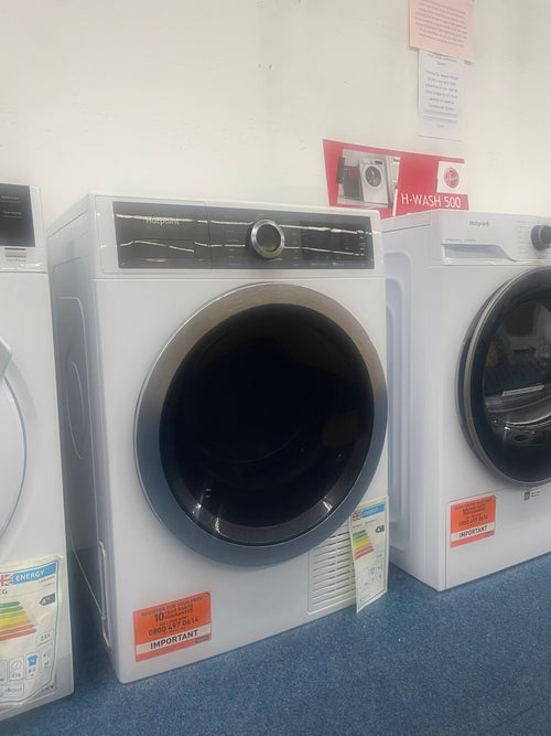 Hotpoint H8 D93WB UK - White 9KG Heat Pump Condenser Dryer - A++ energy - Display