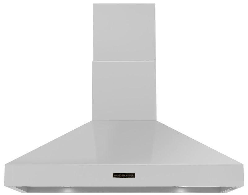 Rangemaster RDLXHD110PWHT/AB1 110 Deluxe Hood - White / Antique Brass