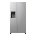 Hisense RS5P535NTCDUK - Silver American Fridge Freezer - 566L - Ice & Water