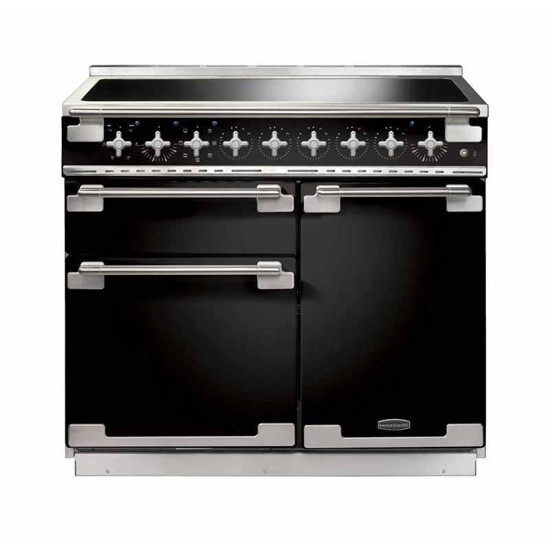 Rangemaster Elise ELS100EIGB - Black 100cm Range Cooker - Induction - A Energy Rated