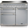 Rangemaster ELS100EISS - Stainless Steel 100cm Induction Range Cooker - 5 Zones, 155L Capacity, A Rated