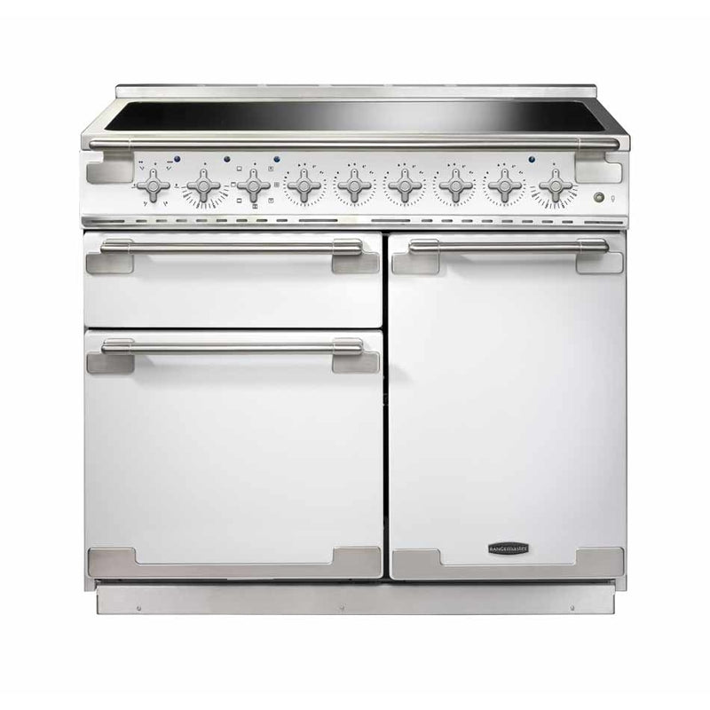 Rangemaster ELS100EIWH - White 100cm Range Cooker - Induction Hob - A Rated