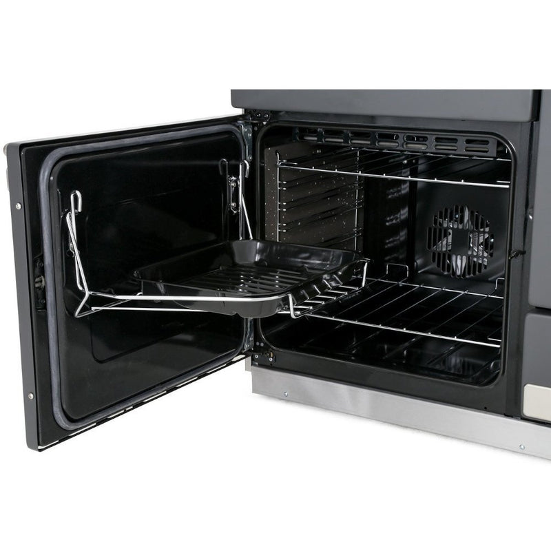 Rangemaster ELS110EIRD - Cherry Red Range Cooker - 146L - A Rated