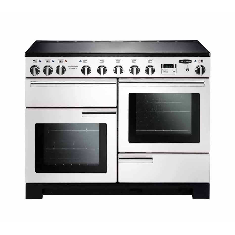 Rangemaster PDL110EIWH/C - White 110cm Range Cooker - Induction Hob - A Rated