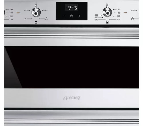 Smeg DUSF6300X - Stainless steel Built under Electric Double Oven - A/B energy - Display