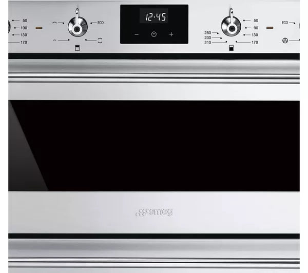 Smeg DUSF6300X - Stainless steel Built under Electric Double Oven - A/B energy - Display