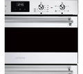 Smeg DUSF6300X - Stainless steel Built under Electric Double Oven - A/B energy - Display