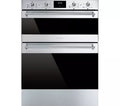 Smeg DUSF6300X - Stainless steel Built under Electric Double Oven - A/B energy - Display