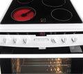 Amica 608CE2TAW - White 4 Zone Electric Cooker - A energy