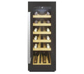 Candy CCVB 30 UK/1 - Black 20 Bottle Wine Cooler - Built-in - Black