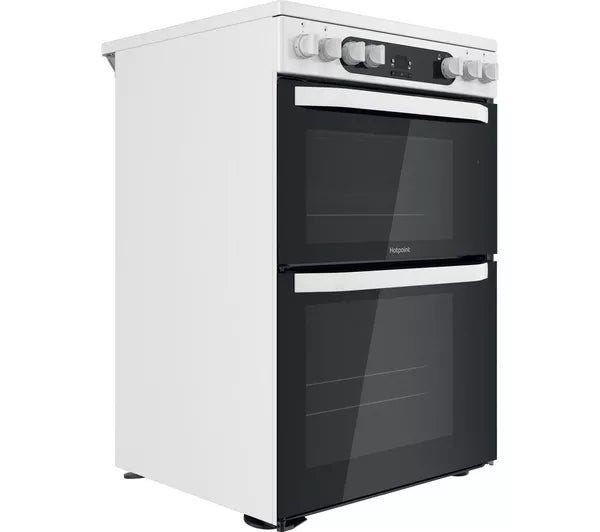 Hotpoint HDM67V9HCW/UK/1 - White Electric Ceramic Cooker - 72L Main Oven - A Energy