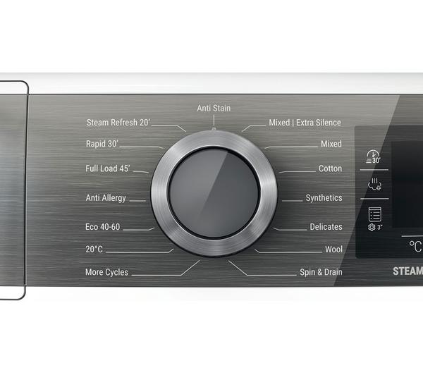 Hotpoint H6 W845WB UK - White Freestanding 8KG Washing Machine - 1400 RPM - B energy - Display