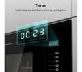 Hisense HB20MOBX5UK - Black 20L Built-In Microwave - 800W