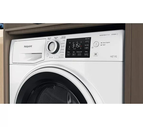 Hotpoint NDB 11724 W UK - White 11KG/7KG Washer Dryer - 1600 RPM - C/E energy