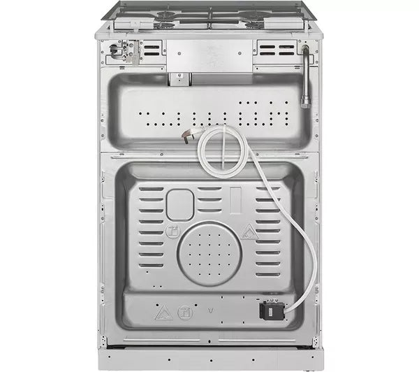 Montpellier MDOG60LW - White 4 Zone Cooker - A/A+ energy