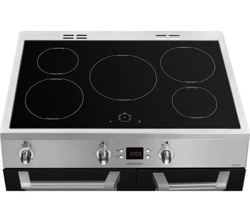 Leisure CS90D530X Cuisinemaster - Stainless Steel 90cm Induction Range Cooker - 63L Capacity - A Energy Rating