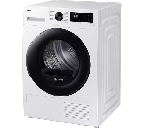 Samsung DV90CGC0A0AEEU - White 9KG Heat Pump Tumble Dryer - A++ Energy Rating