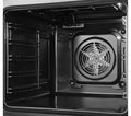 Amica AFC601SS 60 cm Electric Ceramic Cooker - Black & Stainless Steel  - A energy