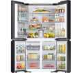Samsung RF65DB970E22EU - Black American Fridge Freezer - 635L Capacity - See-Thru Door - E Energy Rating